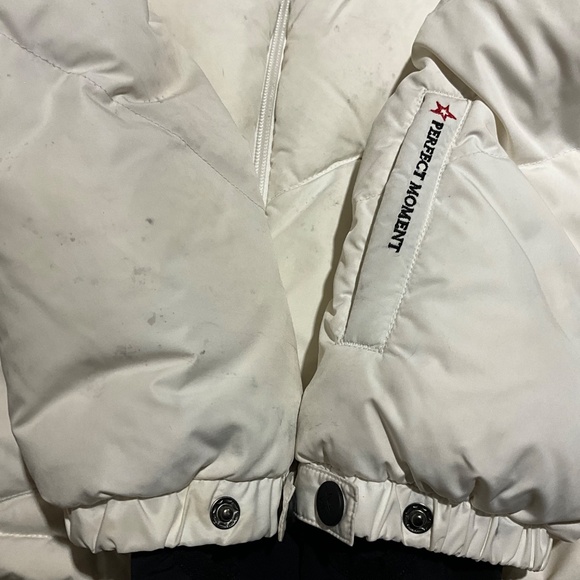 PERFECT MOMENT Apres Duvet Down Coat Ski Snowboard Winter Jacket Large - Picture 11 of 11